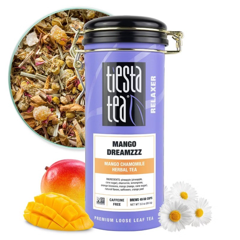 Mango Dreamzzz, Herbal Loose Leaf Tea Tin – 3oz