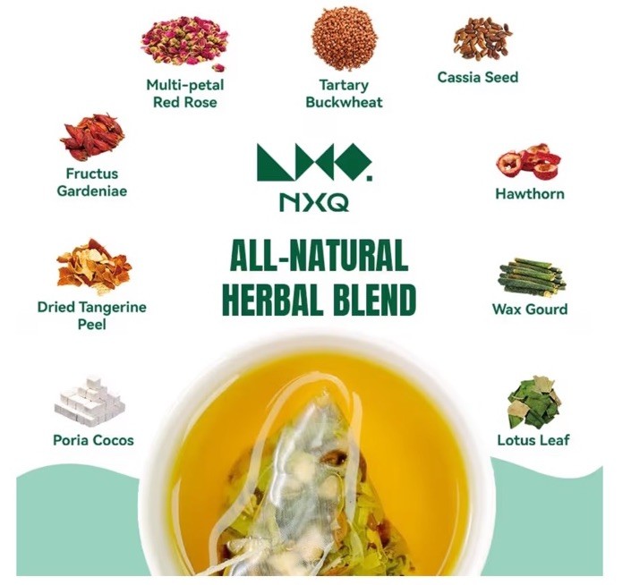 (30 Bags) Oil Cleansing Tea:Oil Reducing Tea-Traditional Recipe Tea with 9 Herba
