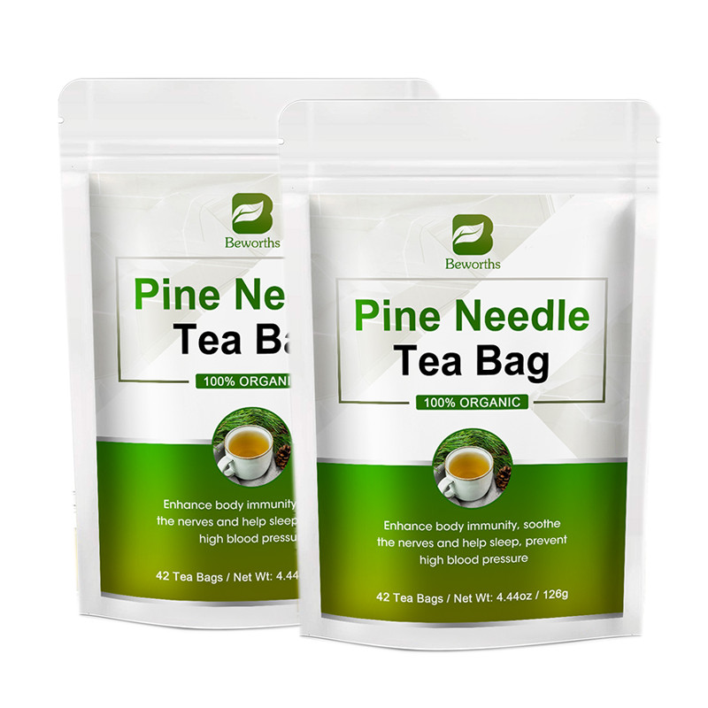 Natural Pine Needle Tea for Blood Pressure Health Stress Relief Immunity Booster