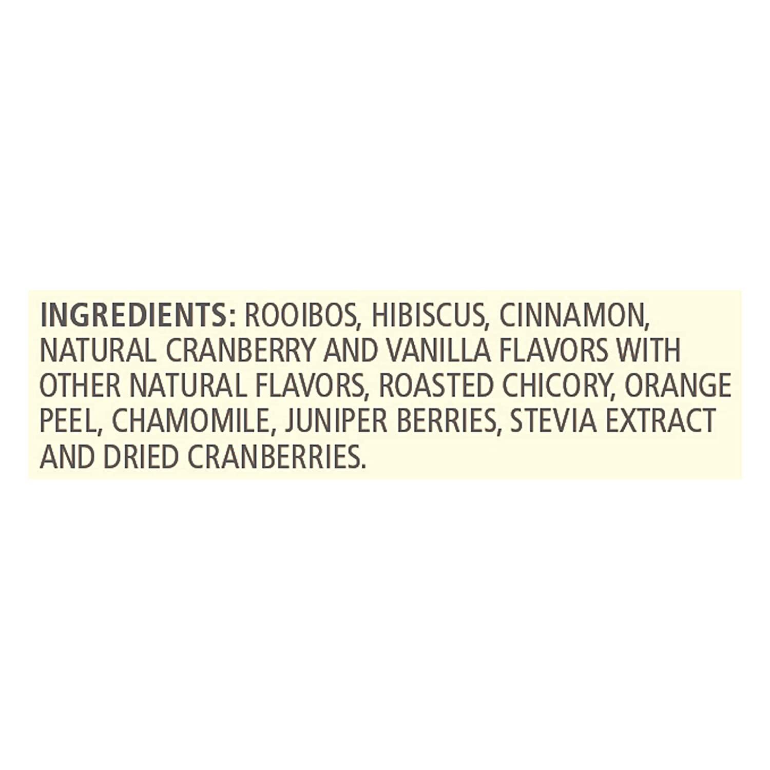 Lot NIB Celestial Herbal Tea Cranberry Vanilla Wonderland 36 Bag Easter FreeShip