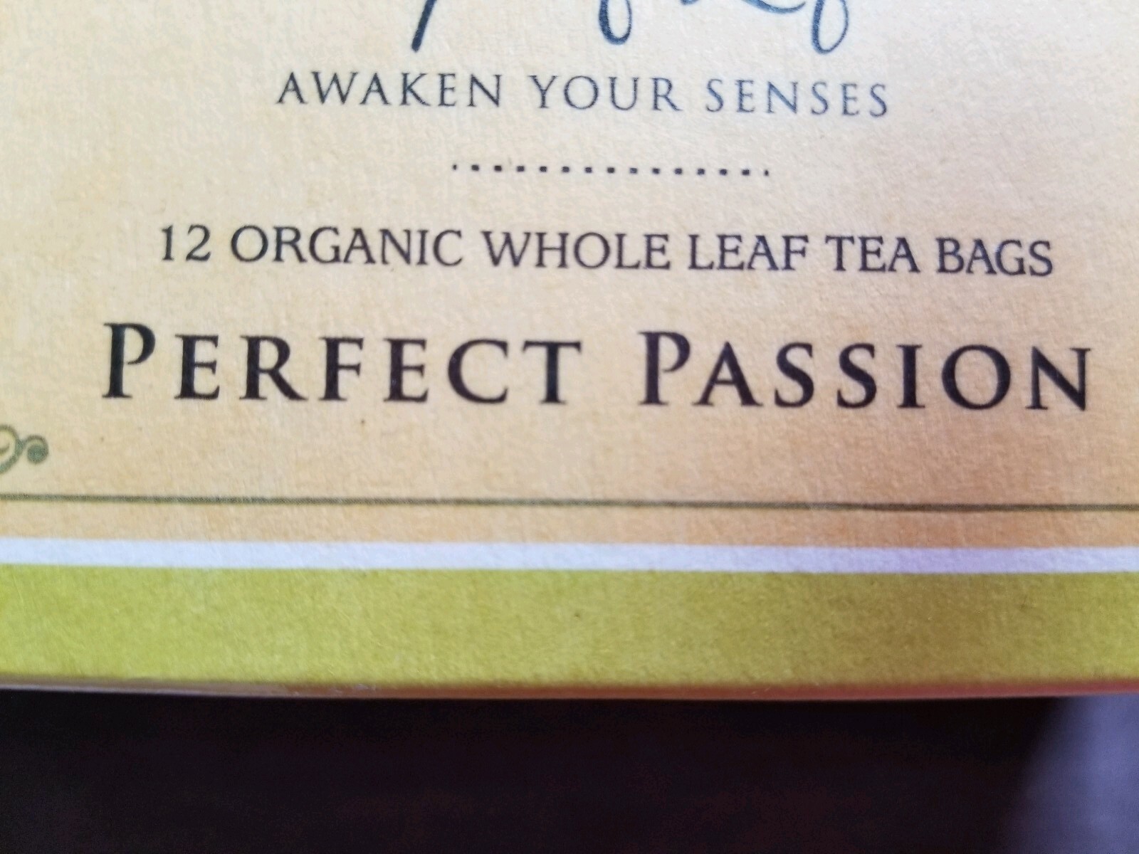 Cup of Life USDA Organic whole Leaf Green Tea, 12 Bags, EXP 3/2022,SEALED, New