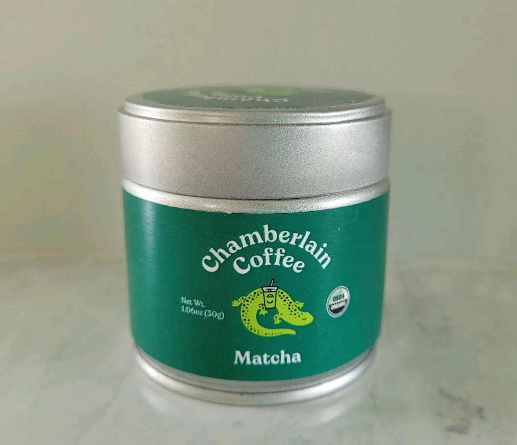 Chamberlain Coffee 100% Organic Matcha Japanese Green Tea Powder, 1.06 Oz(30g)
