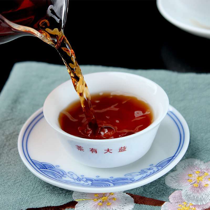 TAETEA Wu Zi Deng Ke Menghai Dayi Ripe Pu-erh Tea Shu Puer Pu’er Tea 150g