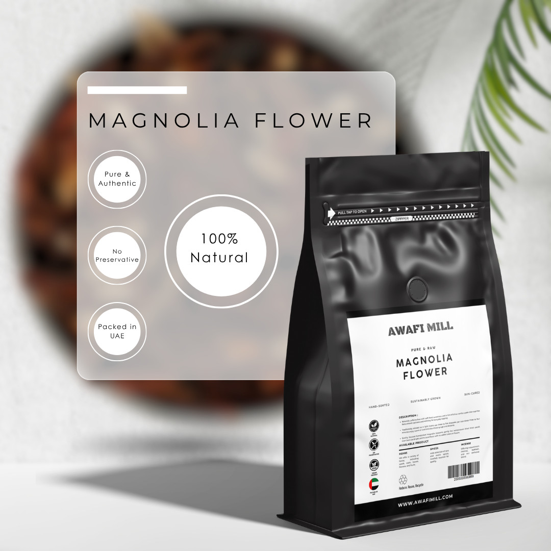 AWAFI MILL Magnolia Flower – 250 g | 9 Oz