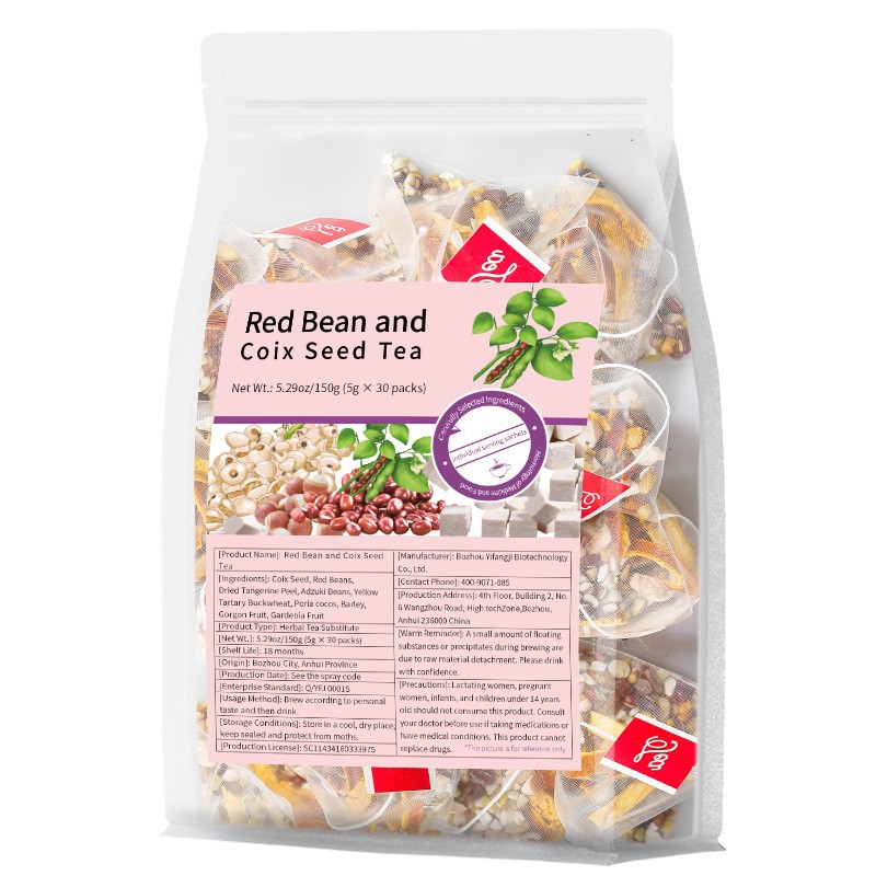 Detox Weight Loss Tea Job’s Tears Barley Red Bean Buckwheat Health Tea Herbal