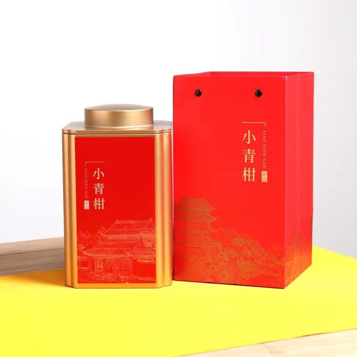 10 Years Yunnan Puerh Tea Xinhui Chenpi Puer Tea Small Green Citrus Tea 小青柑陈年普洱茶