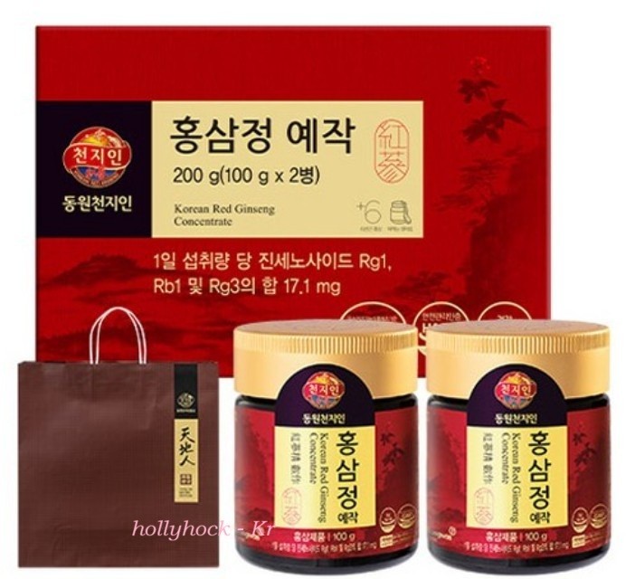 Premium Korean 6 Years Red Ginseng Extract 100% 240g / 200g K-Ginseng Cheonjiin