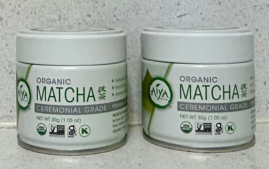 Aiya Tea Ceremonial Grade Matcha Green Tea 30gr (2 – TWO PACKS)