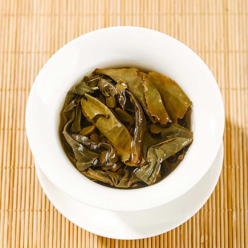 1000g Authentic Yunnan Ancient Tree 2018 Huangjin Leaf Pu’er Tea Raw Tea Bricks