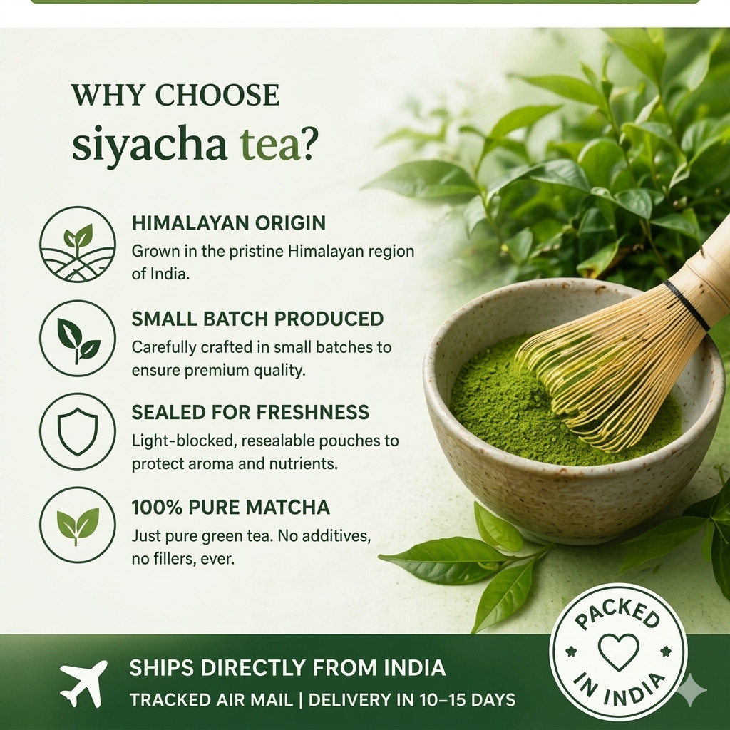 Clean Matcha Powder 400g (4x100g) No Fillers No Additives Himalayan Green Tea