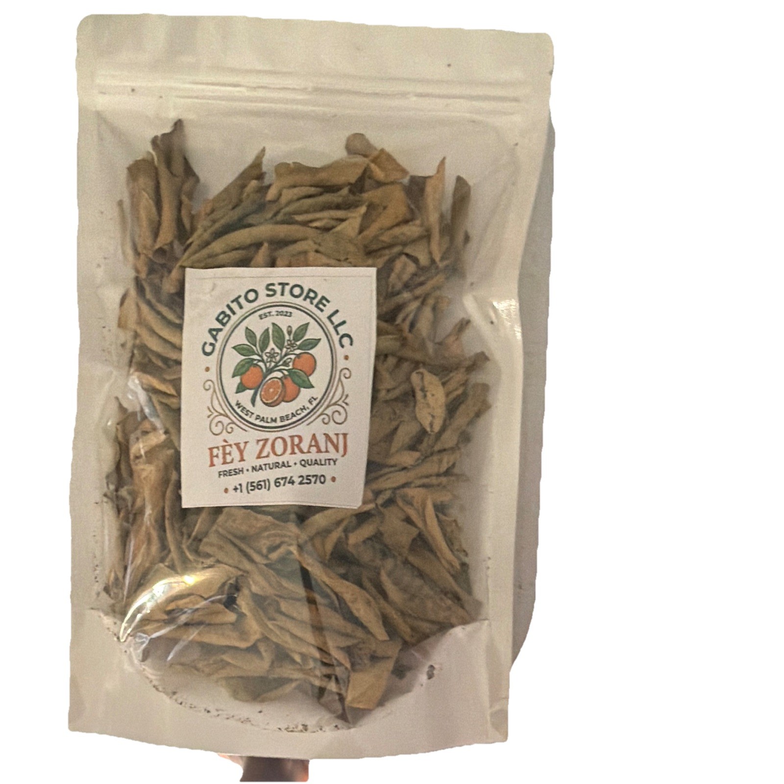 Orange Green Leaves Dried Tea Purple Tangerine Flowers Leaf XinHui Peel Canna