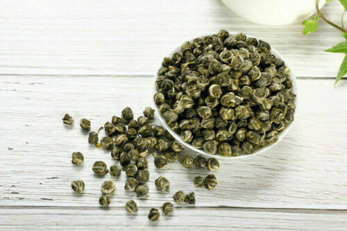 Organic Jasmine Green Tea Dragon Ball Tea Chinese Loose Leaf 100g/3.5oz