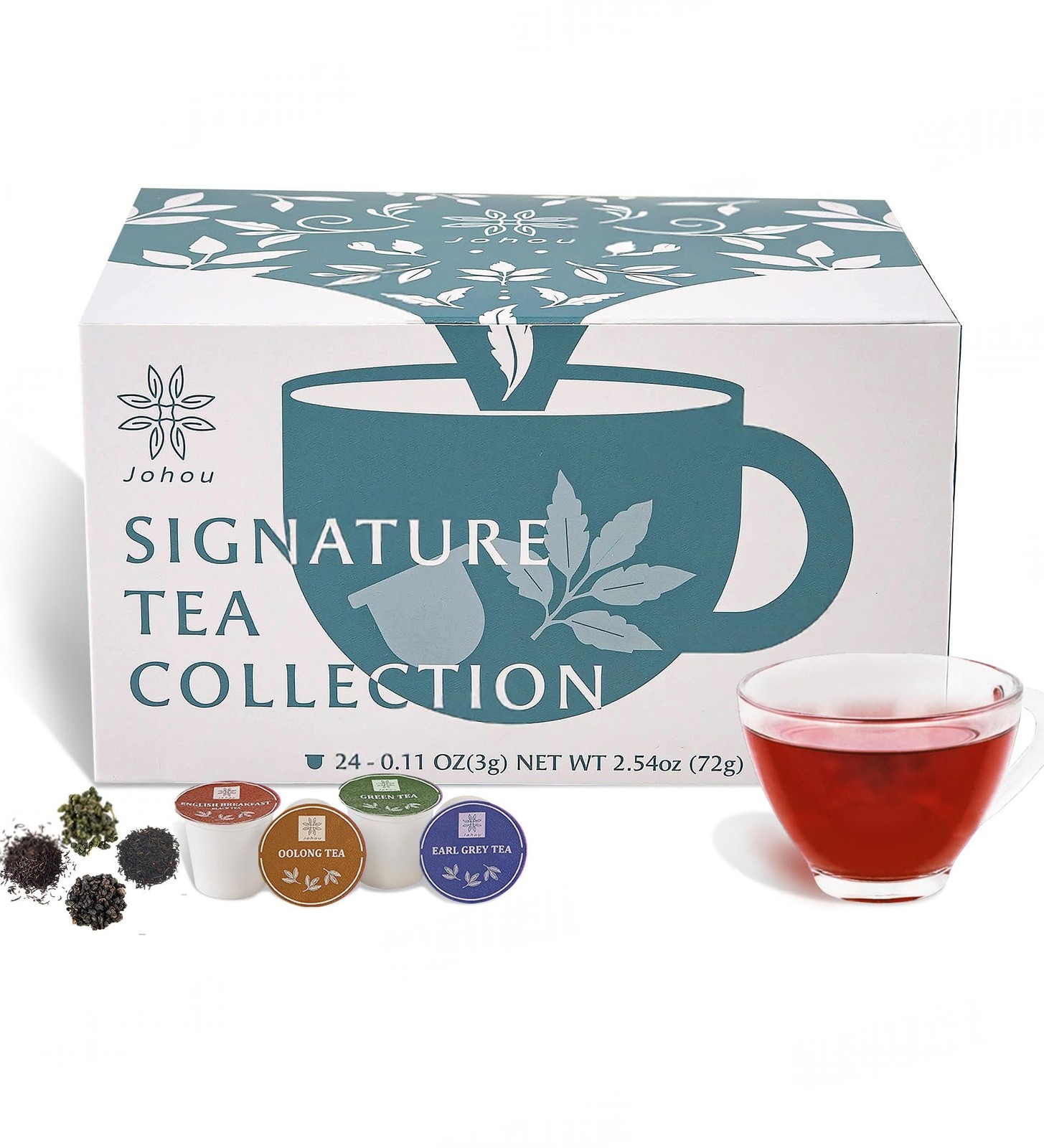 Tea Pods Variety Pack Compatible with All K-Cup Brewers & Keurig 2.0 24 pods …