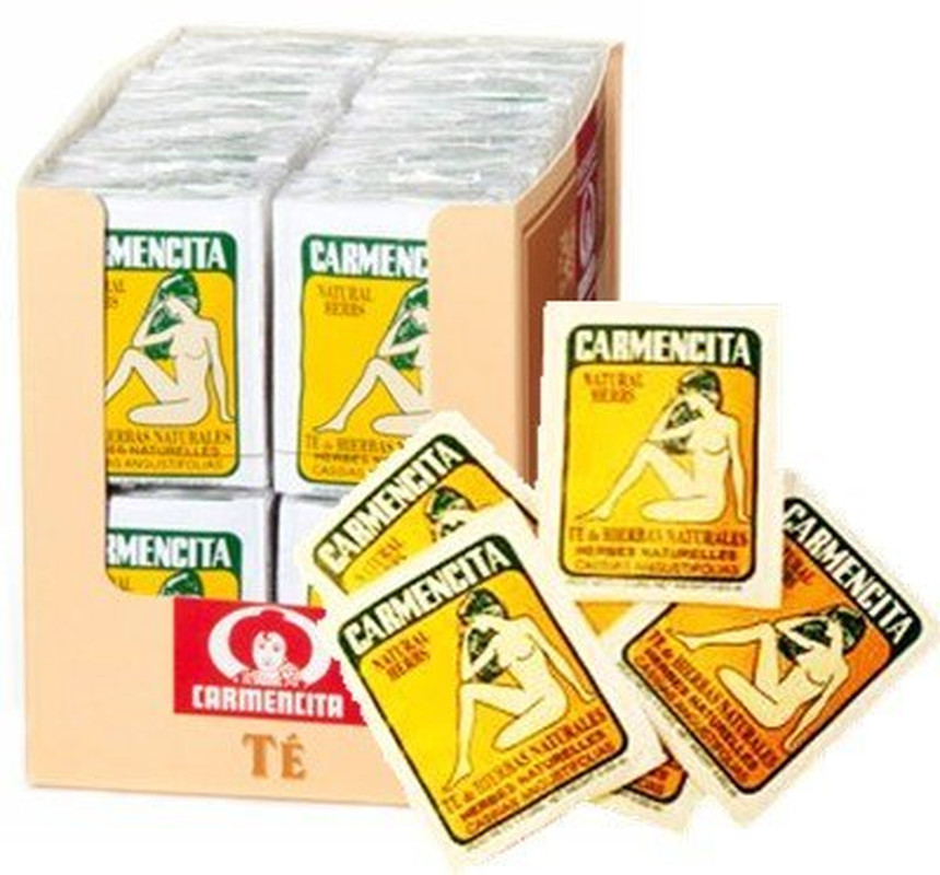 Té de hierbas naturales, 10 unidades (paquete de 1) – El empaque puede variar