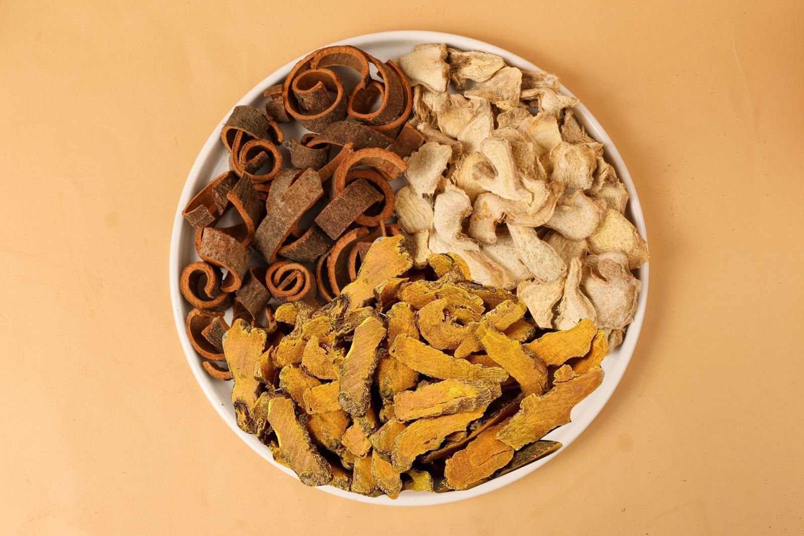 Organic Turmeric, Ginger & Cinnamon – 60 Tea Bags | Plant-Based Pyramid Tea Bag