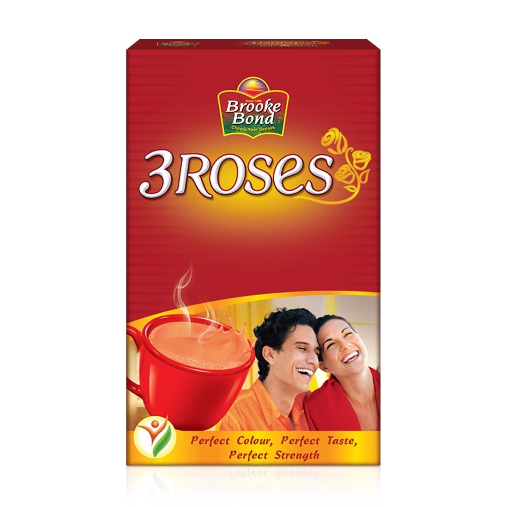 BROOKE BOND 3 ROSES DUST TEA – 500G CARTON