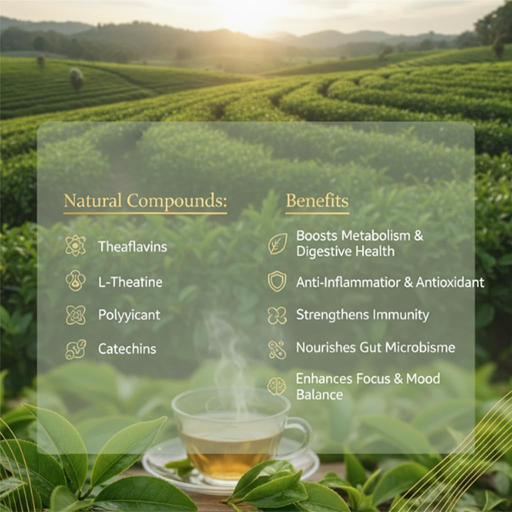 Pipi Tea Organic Oolong – 20 Honey Flavored Bags for Daily Relaxation