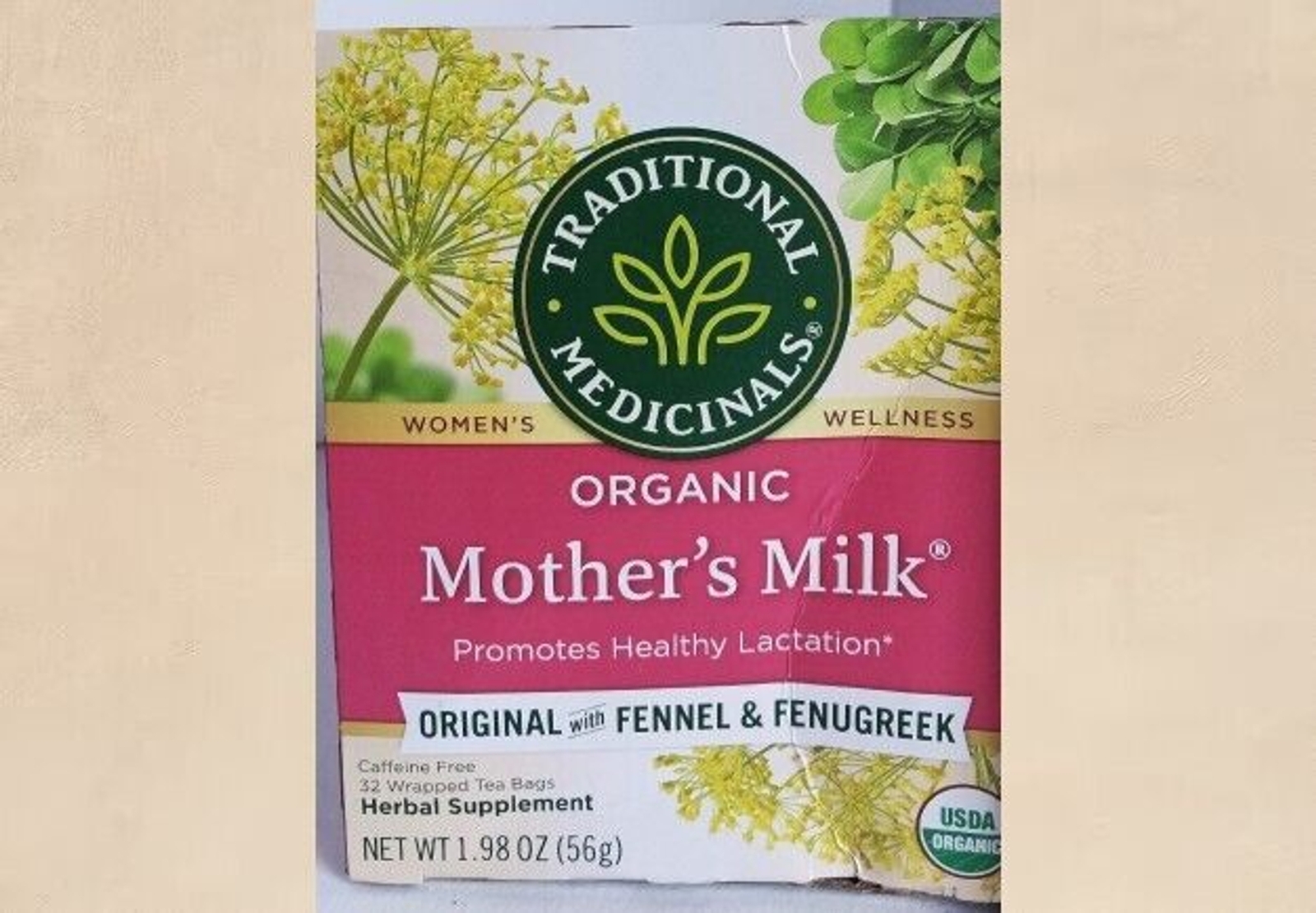 Traditional Medicinals Mothers Milk Tea 3 Boxes Wellness Exp 05/2027 Box Wear