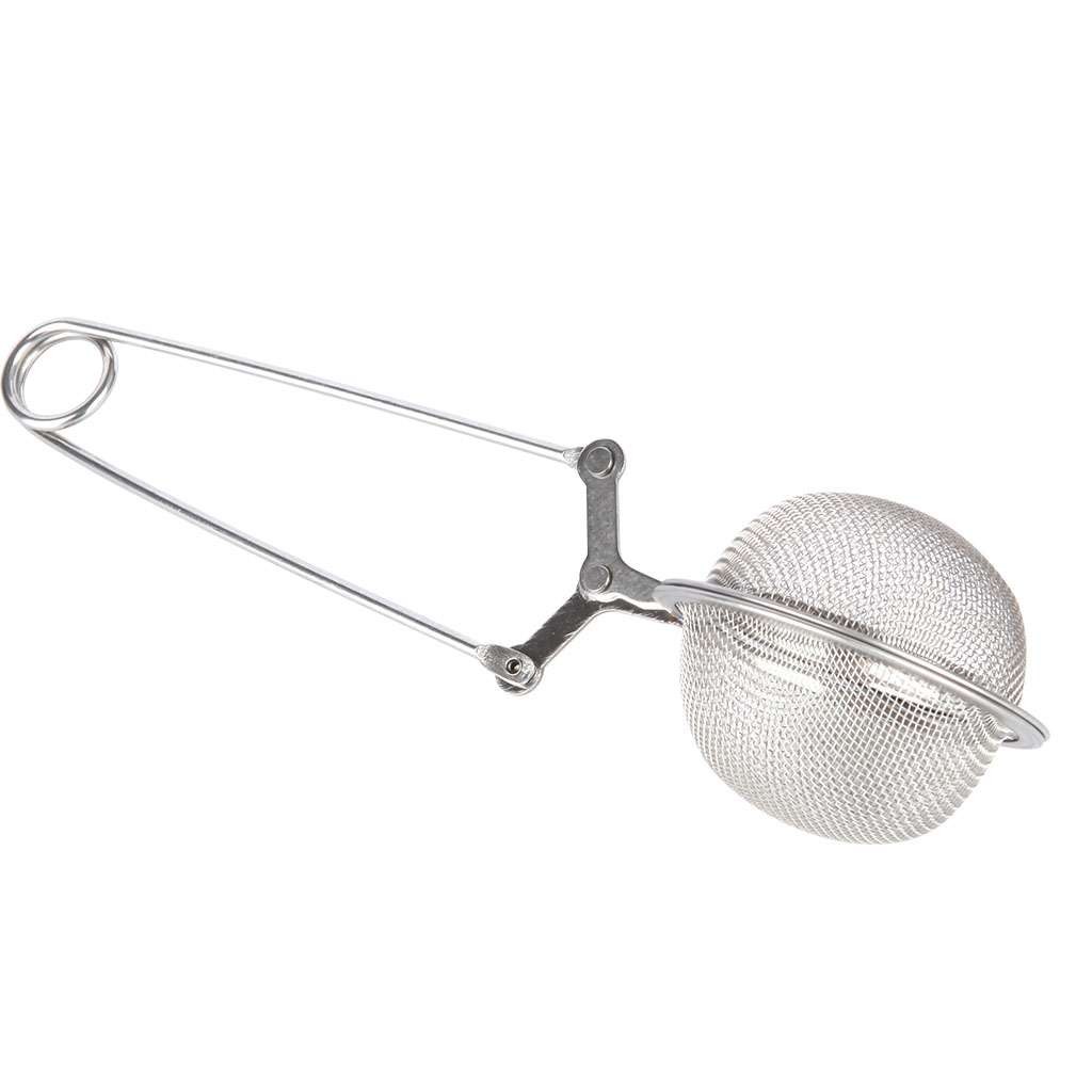 4 Packs Tea Mesh Stainless Steel Strainer with Handle Ball Shape Tea Infuser US