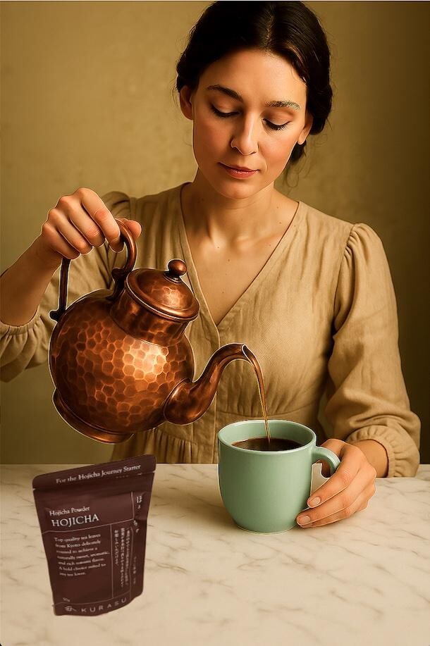 Hojicha Powder Kurasu– 50g BAG – Kurasu – Imported from Kyoto Japan