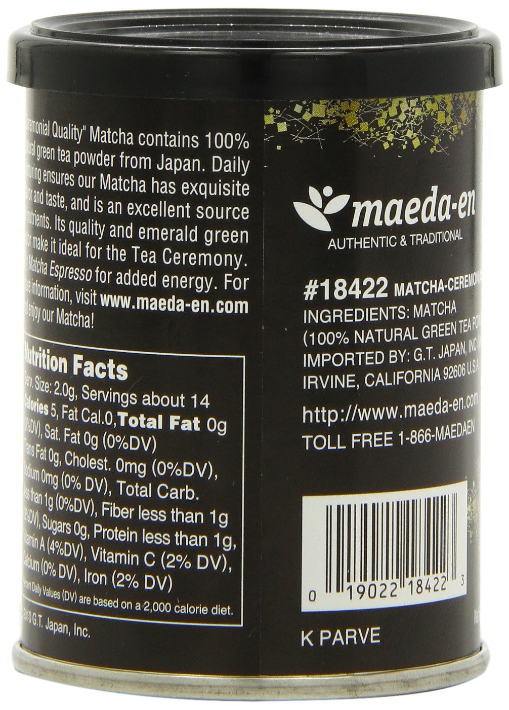 Matcha Ceremonial Quality Green Tea , 1-Ounce