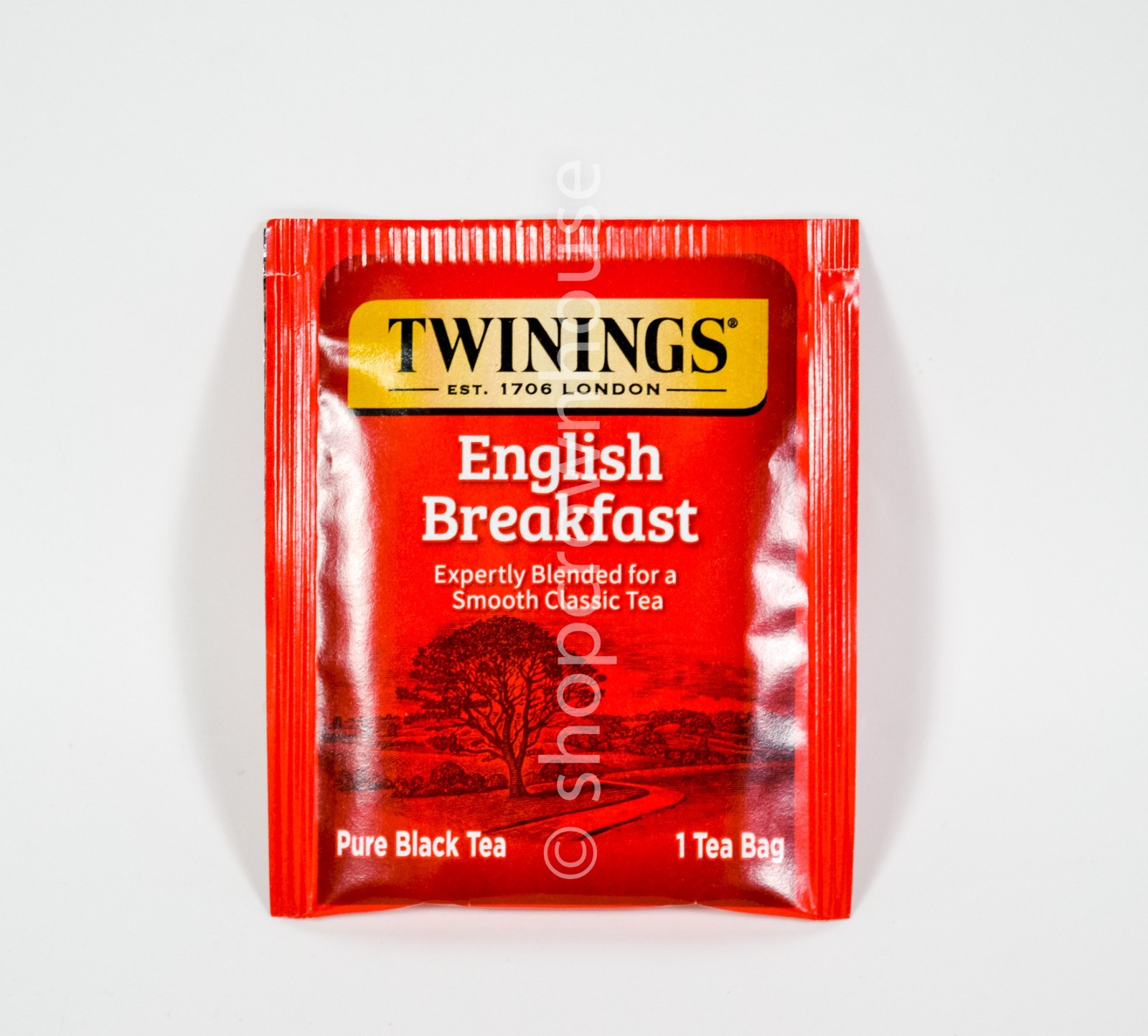 48 Twinings ENGLISH BREAKFAST Pure Black Tea Caffeinated Sealed Tea Bags