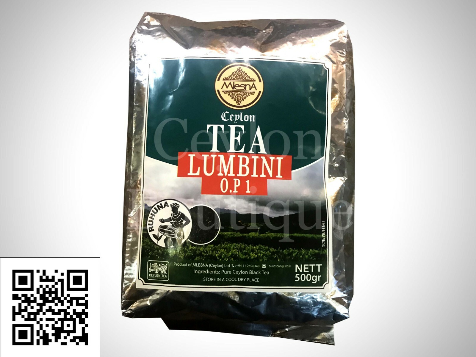 Mlesna Lumbini O.P1 Pure Ceylon Black Tea 500g