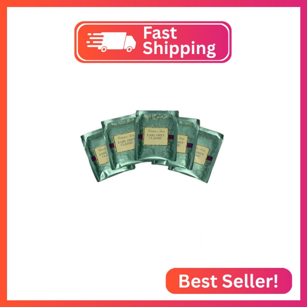 Fortnum and Mason British Tea. Earl Grey Classic 25 Count Tea Bags (1 Pack) USA
