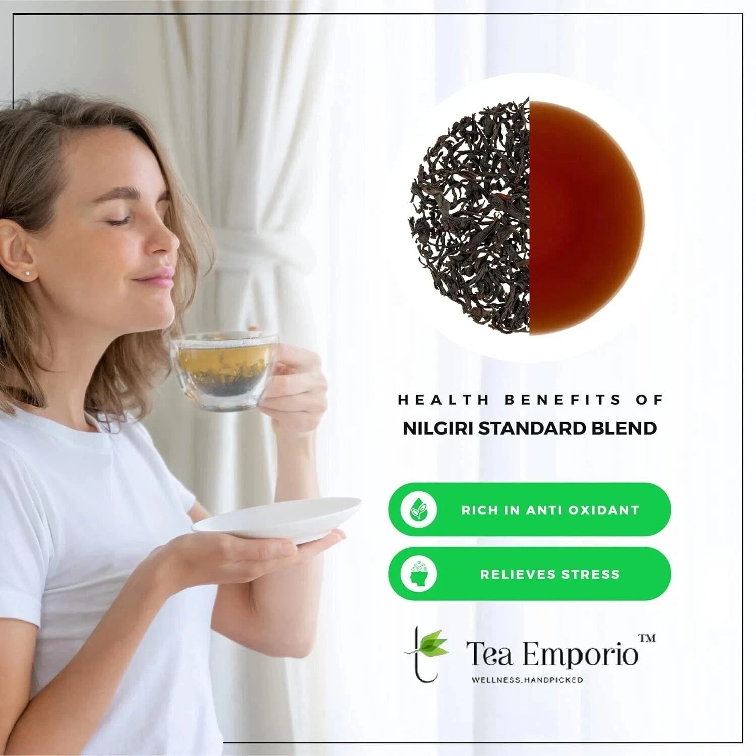 Surajmukhi Tea Nilgiri Standard Blend Tea 100g Free Shipping World Wide
