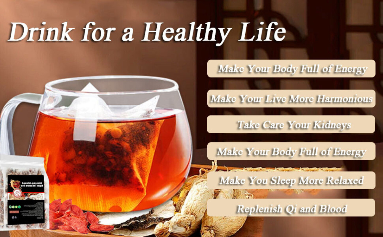 Ginseng six treasure tea , Kidney tea ,liver tea , red date tea , kidney health