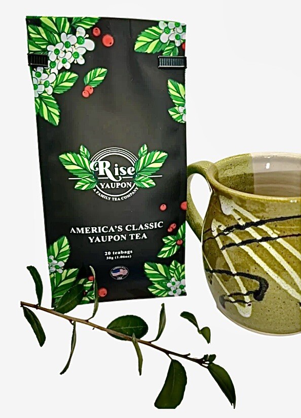 Pack of Tea Blend Antioxidant America’s Classic Pure Yaupon Holly Tea ( 20 Bags)