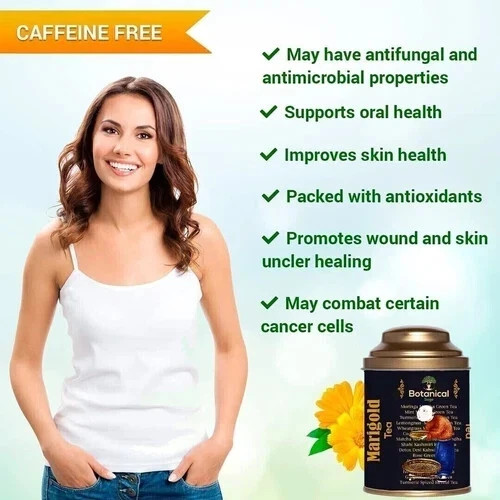 Botanical Sage- Marigold Tea 50g free shipping world wide