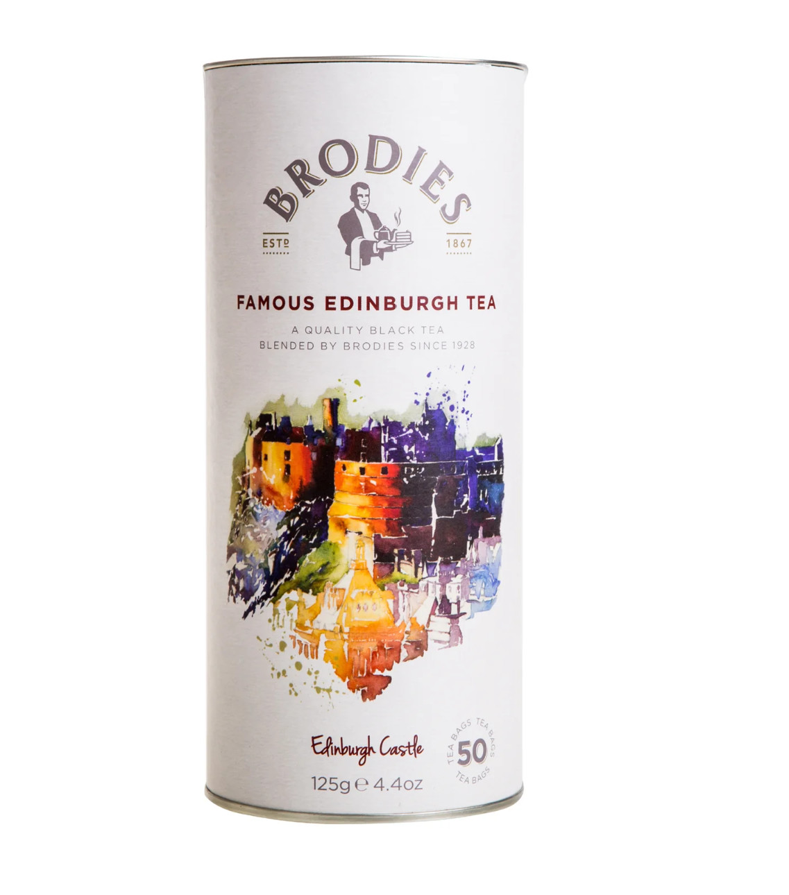 Brodies Edinburgh Tea & Coffee Company, “Scottish Black Tea Blend”, 50 Sachets