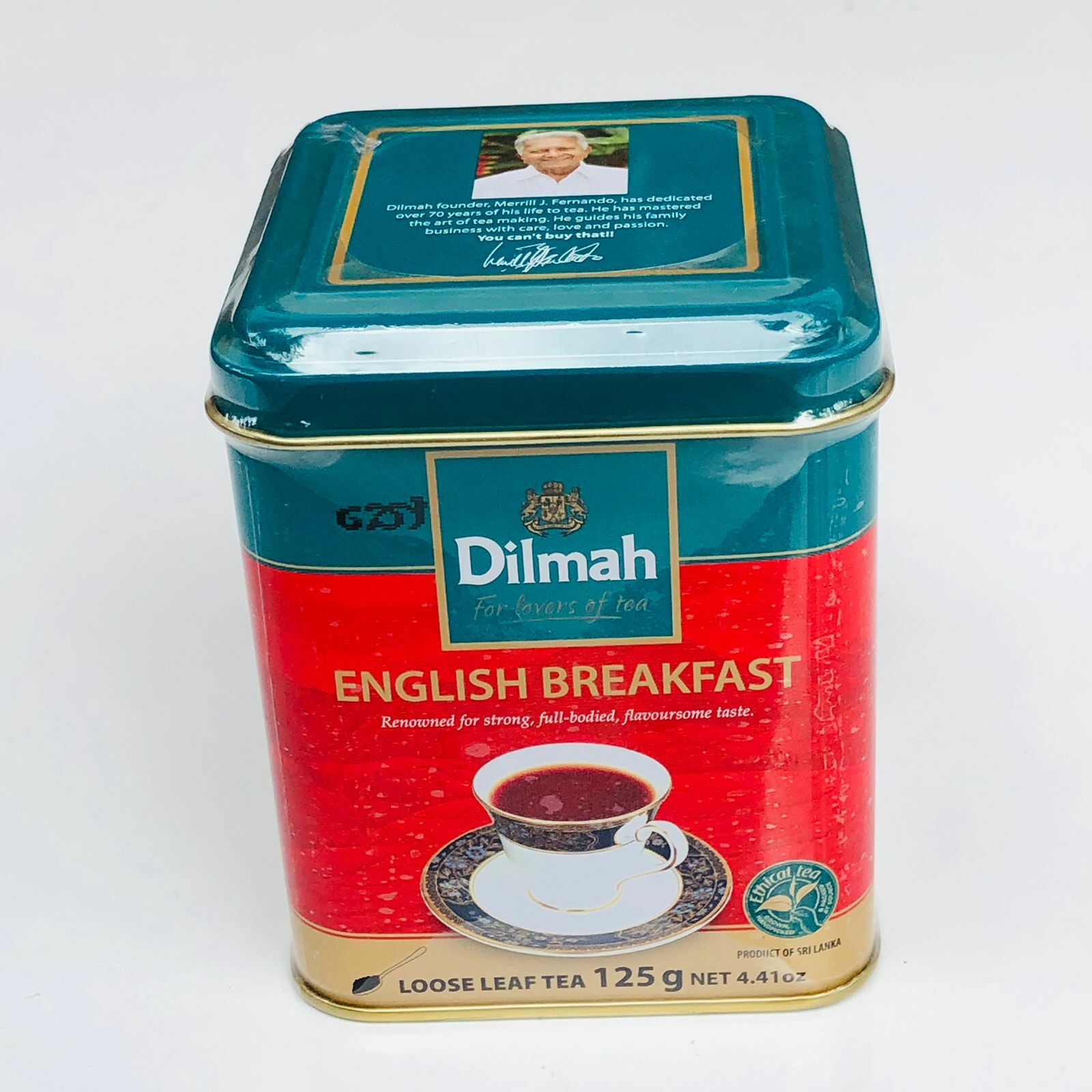 Ceylon Black Tea English Breakfast Dilmah 100% Natural Loose Leaf Single Estate