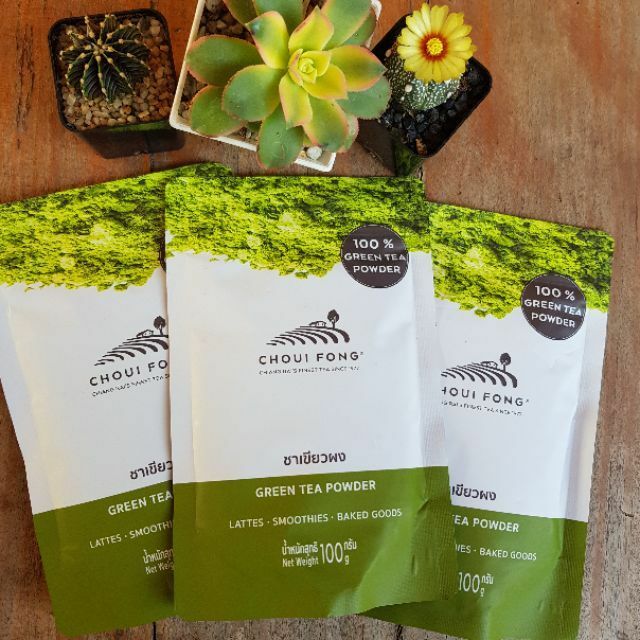 3x Choui Fong Green Tea Powder Real matcha quality tea leaves bakery dessert