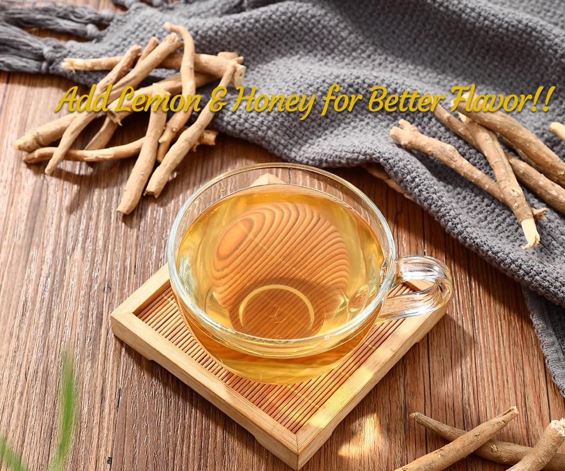 Premium 40 Ashwagandha Tea Bags, Made with 100% Wild Ashwagandha Root, No Additi