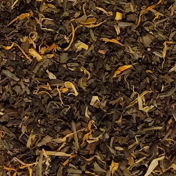 Travelers Mango Decaffeinated Organic Green Tea, loose/bulk from $5.00 (1 oz.)