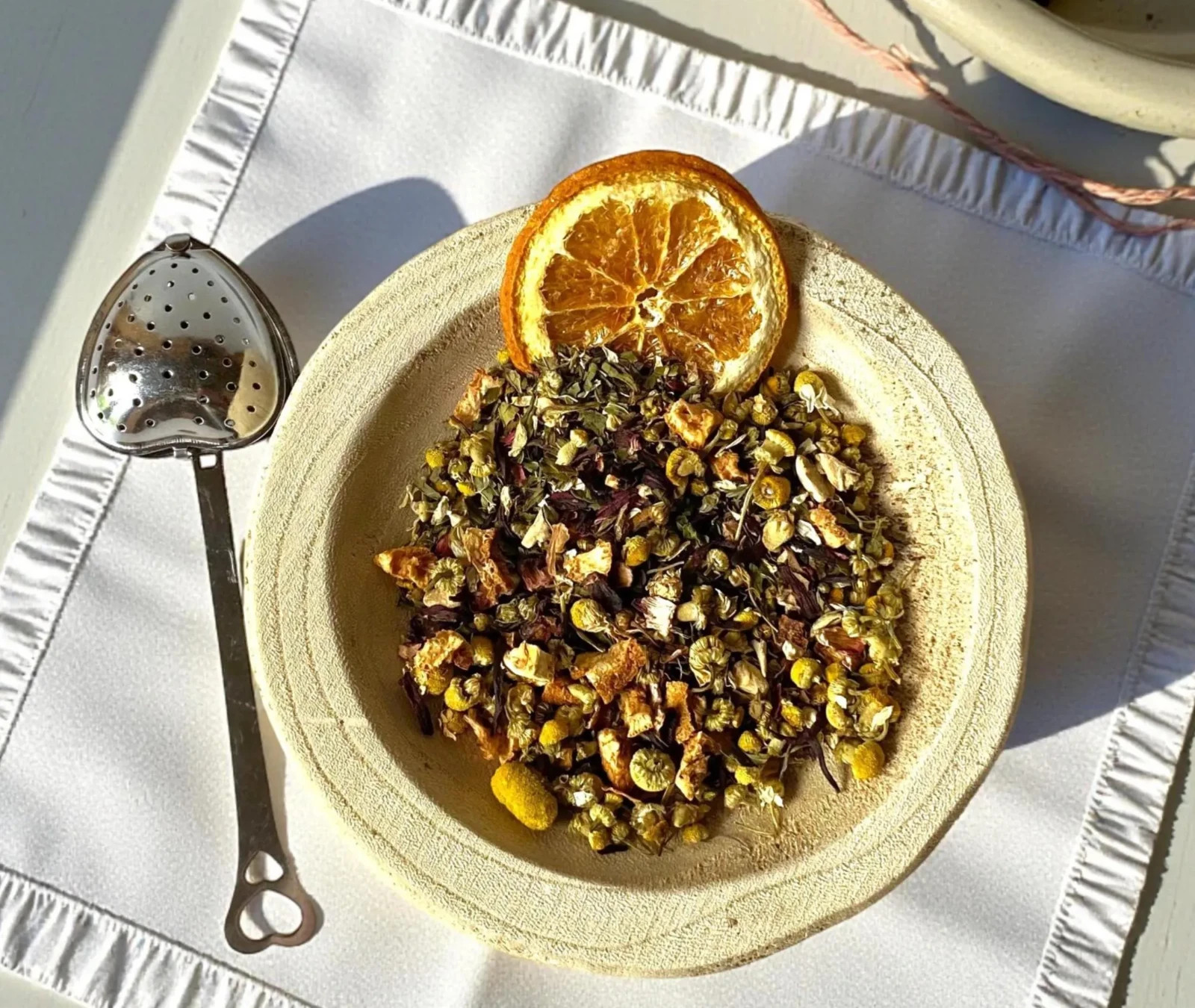 Citrus Chamomile Sampler Tea Lover Organic Herbal Loose Leaf Blend Caffeine Free