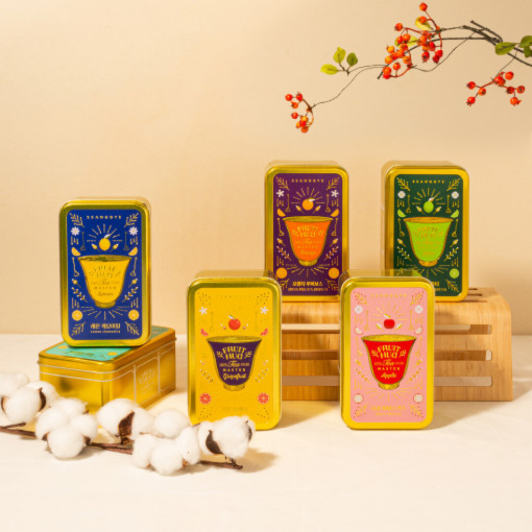 [SSANGGYE] Fruit Hug Tea Can Blended Tea With Fruit Chip