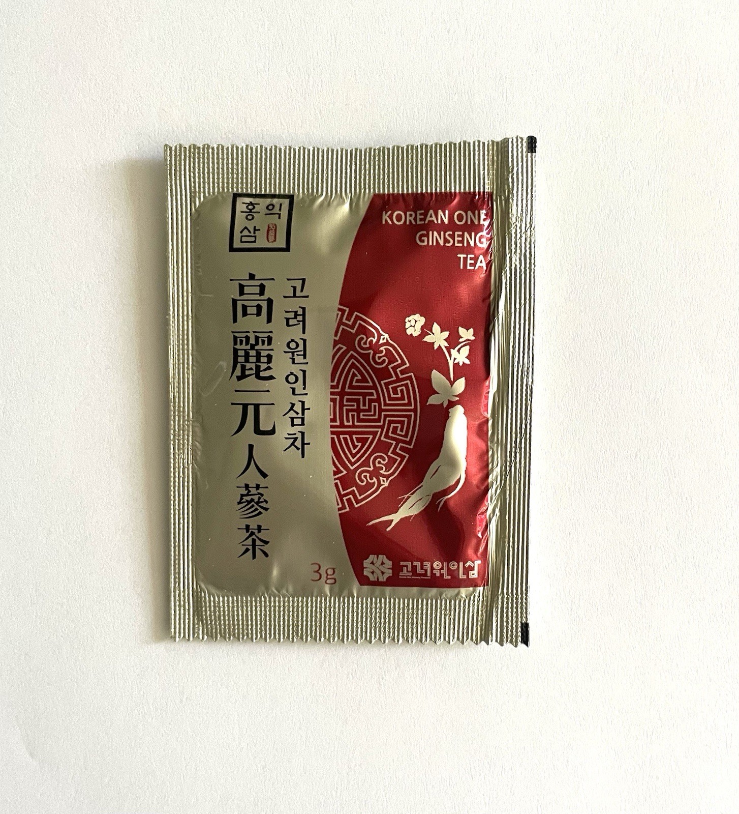 Korean One Ginseng Tea 150 g x 50 (1 box has 50 Tea Packets)