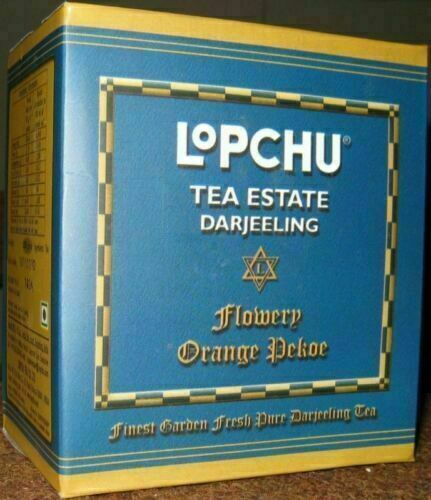 2 BOX OF LOPCHU FLOWERY ORANGE PEKOE 250 GM EACH LONG EXPIRY
