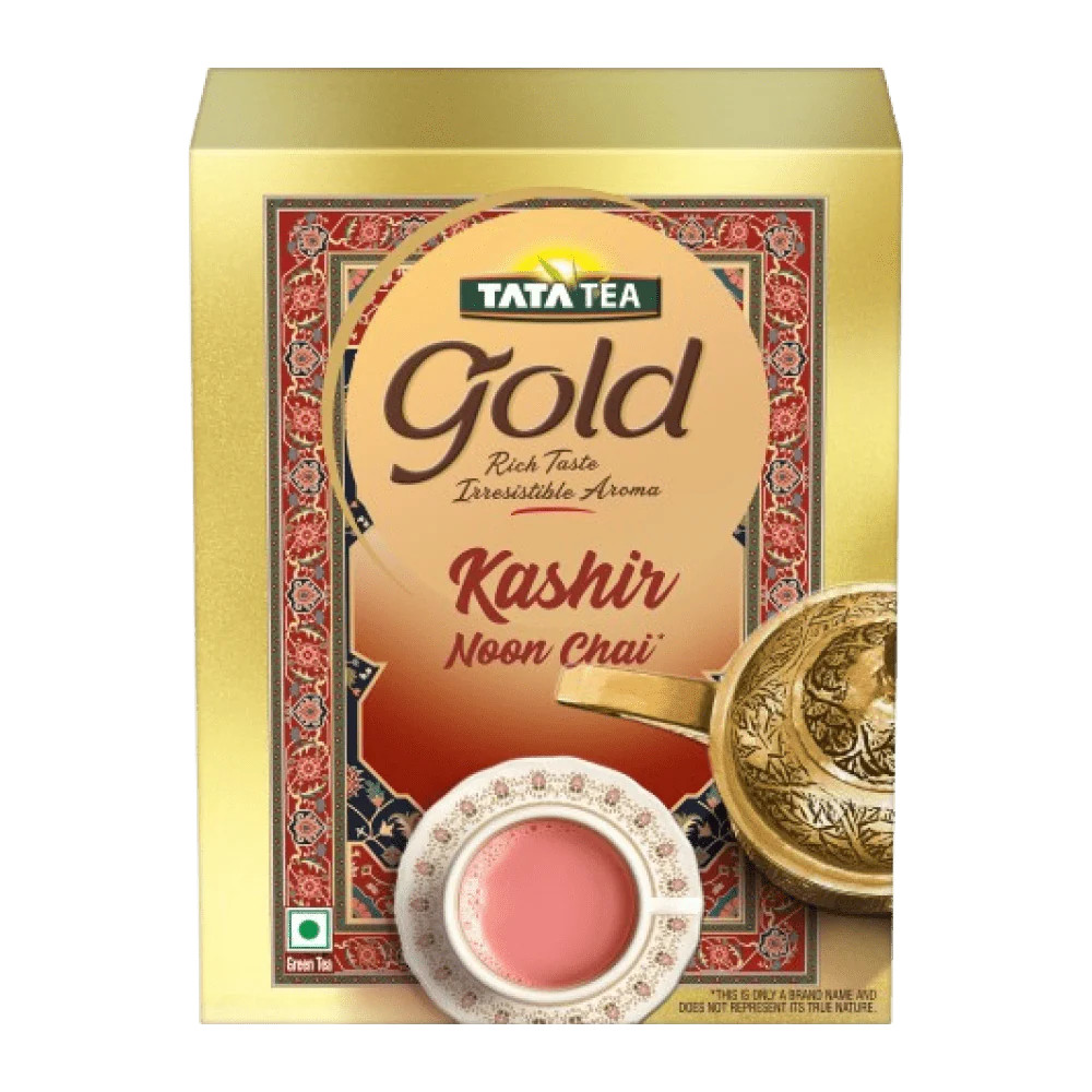 2 X 500 gm Gold – Kashir Noon Chai| Kashmiri Pink Tea Long Green Tea Leaves