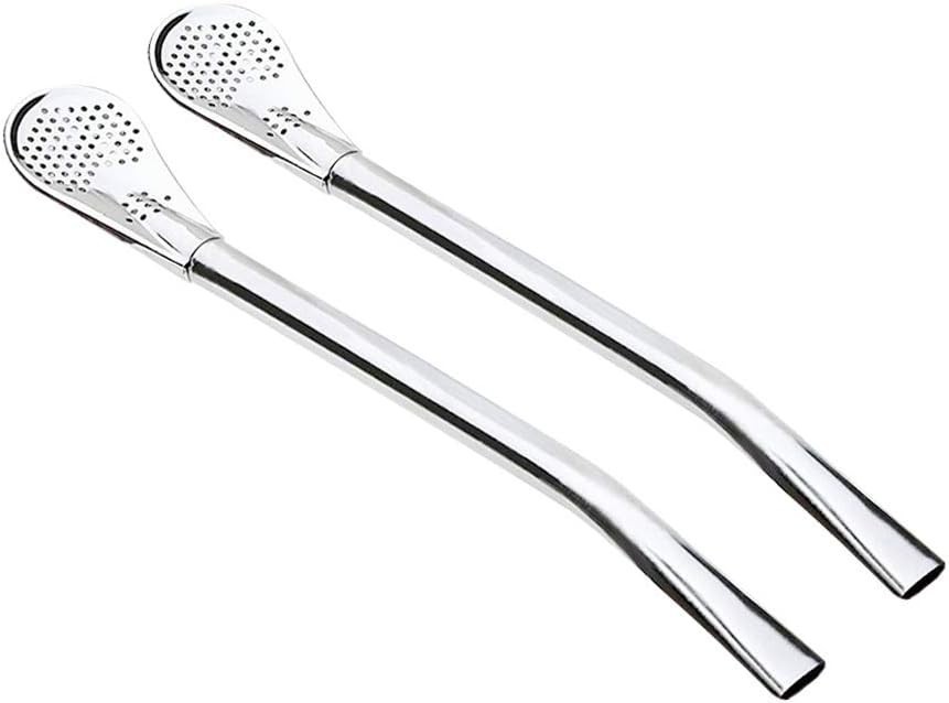 Stylish 6-Inch Stainless Steel Drinking Straws – Perfect for Coffee & Tea Lovers
