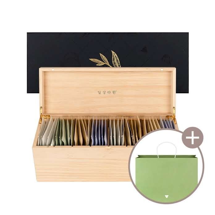 KOREAN Traditional TEA Gift Set 8 Types 40 Tea Bag Luxury Gift BOX SSANGGYE TEA