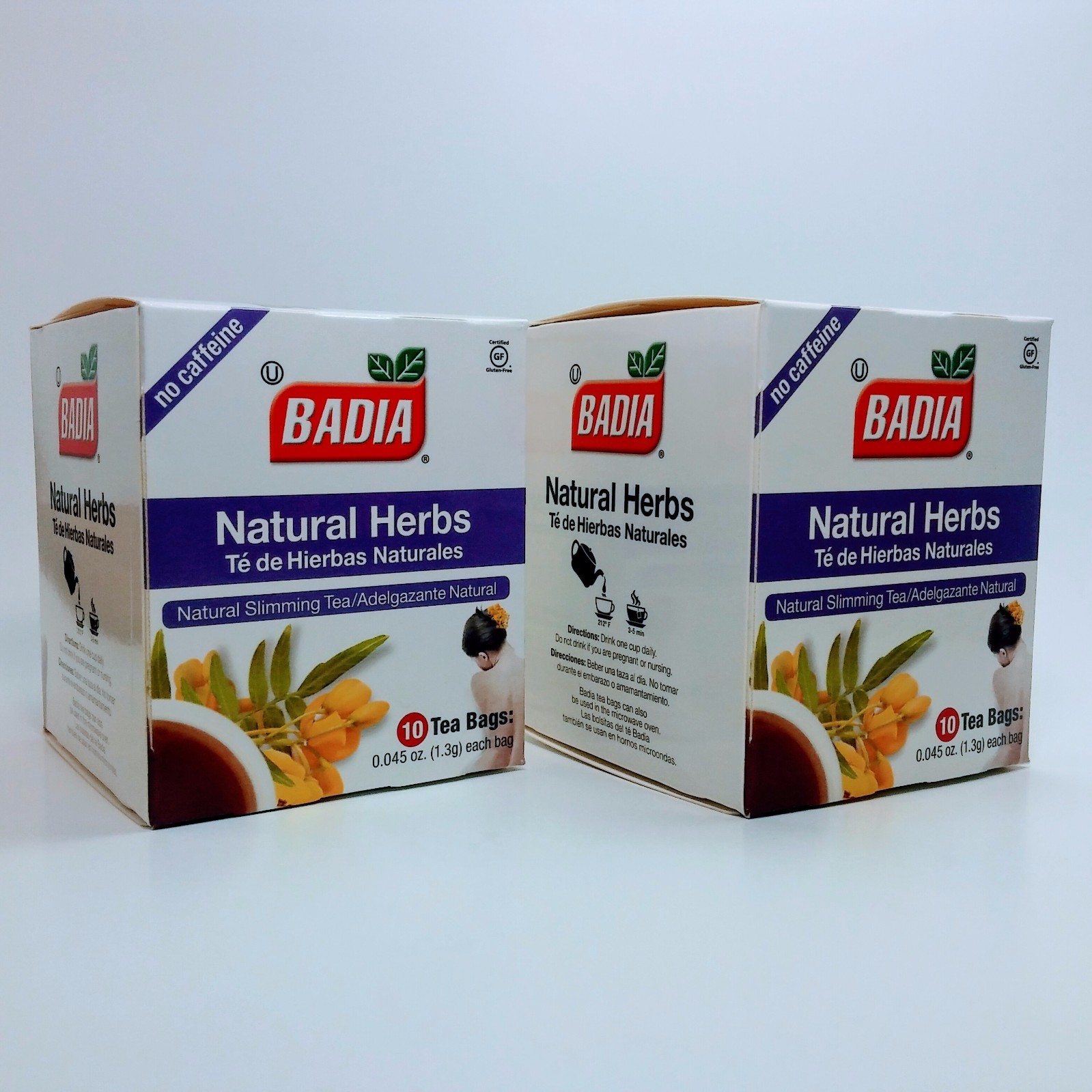 Badia – Natural Herbs Slimming/Slim Tea – Lose Weight Detox(10 Pack)100 tea bags