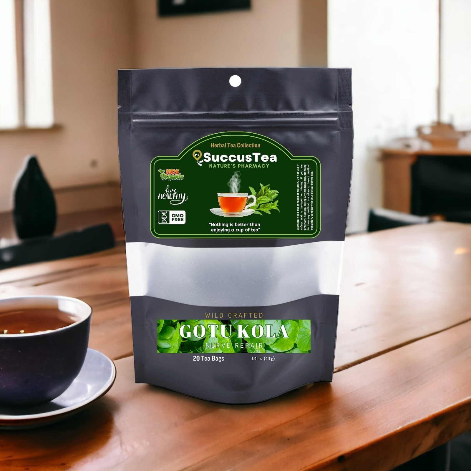 Organic Gotu Kola Tea – 20 Bags