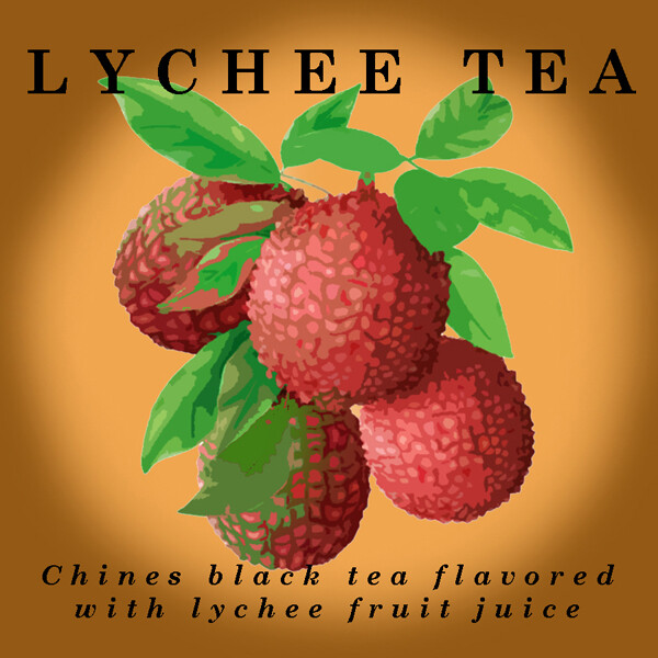 Travelers Lychee Black Tea (China), loose/bulk from $4.75 (1 oz.)