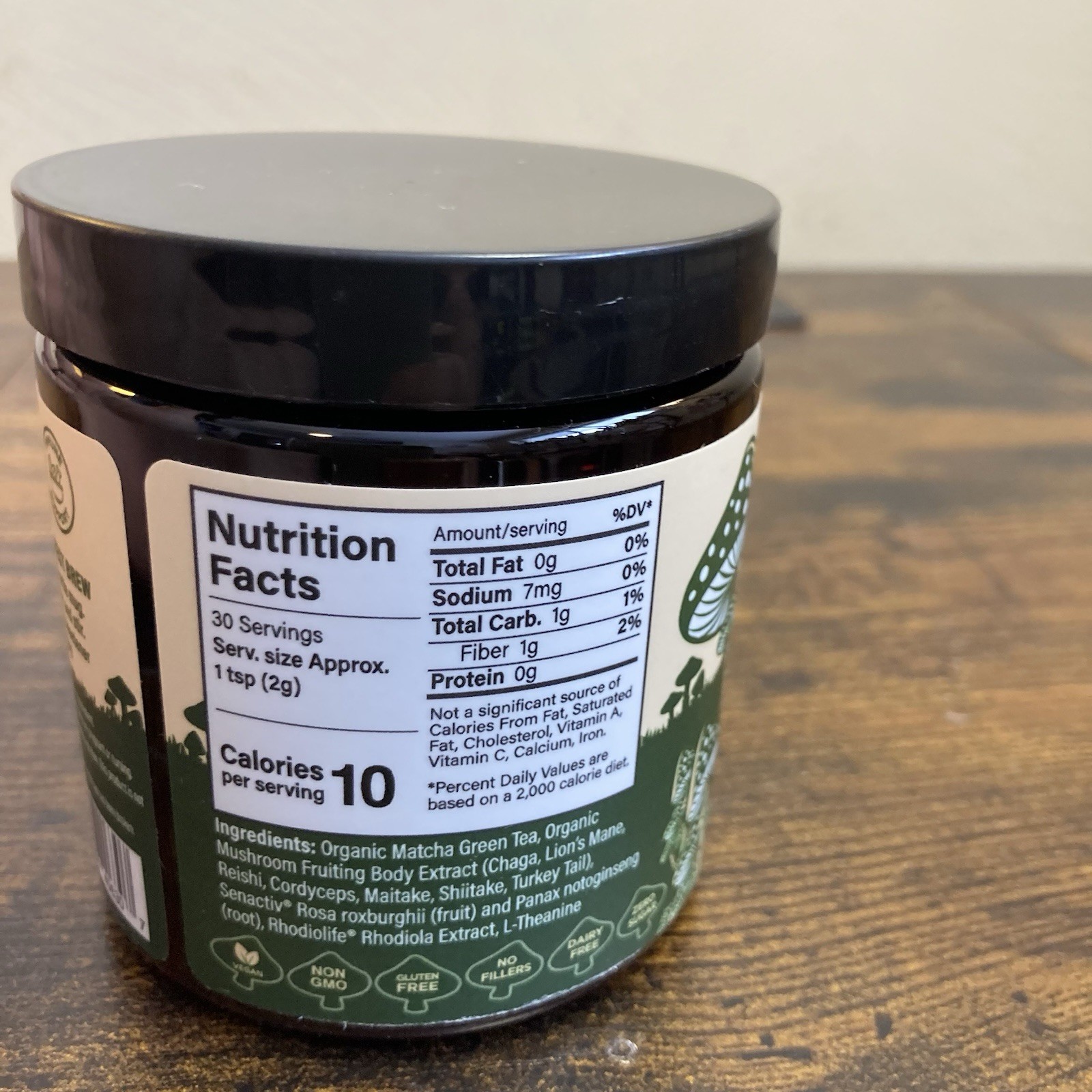 Melting Forest Mushroom Matcha