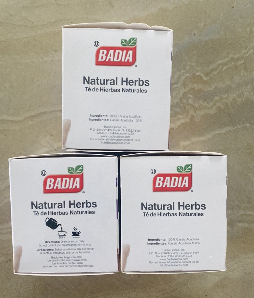 Zero Constipation Natural Herbs Tea Gluten Free / No Caffeine (30 Tea Bags)