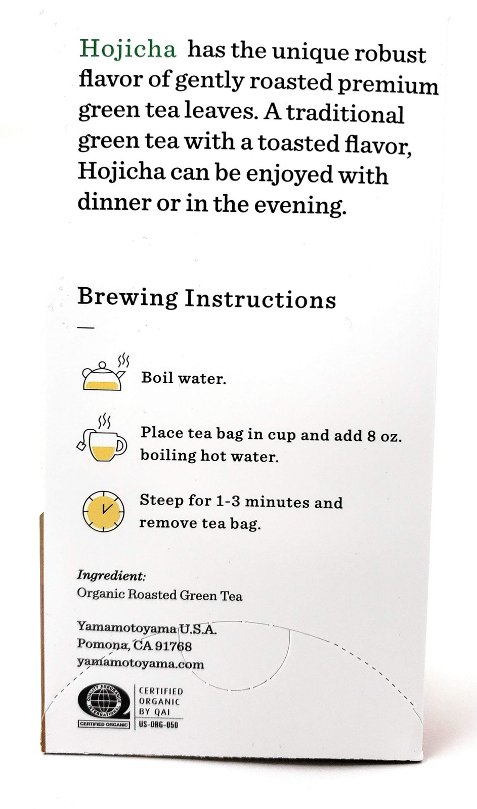 Organic Hojicha Premium Green Tea (2 Pack, Total of 2.4oz)